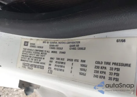 2009 Chevrolet Colorado Work Truck из США, поврежденный, VIN 1GCCS149798107020